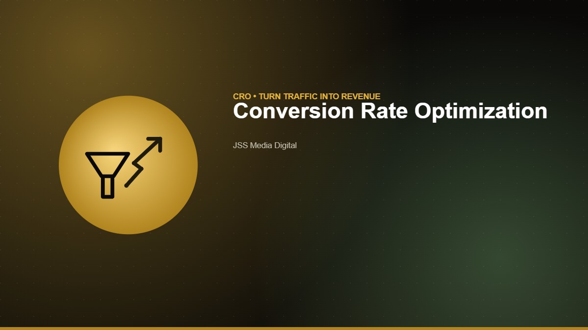 Conversion Rate Optimization (CRO)